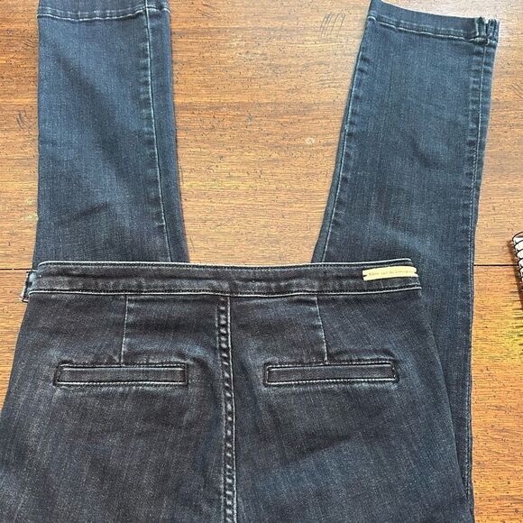 Pilcro and the Letterpress by Anthropology Blue Highrise denim leggings. Size 27 - Picture 9 of 9